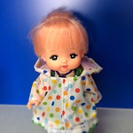 雨の日も一緒 メルちゃん レインコート Aライン