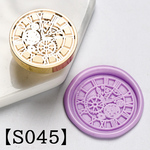 【S045】時空の歯車　2.5㎝　シーリングスタンプ　ヘッドのみ