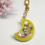 月のミニシェイカーキーホルダ🌙