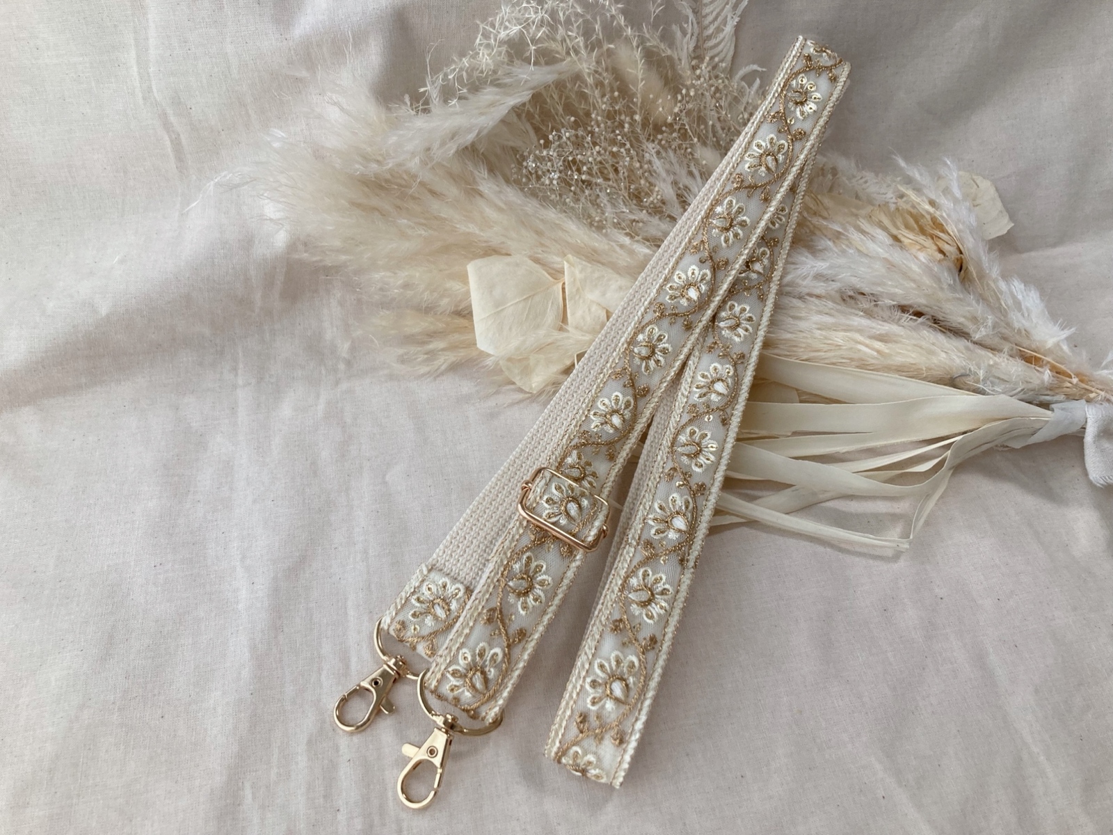 【専用】ミナペルホネン　肩がけストラップ ミナペルホネン 【フォレストタイル】ショルダーストラップ