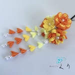 つまみ細工　七五三髪飾り