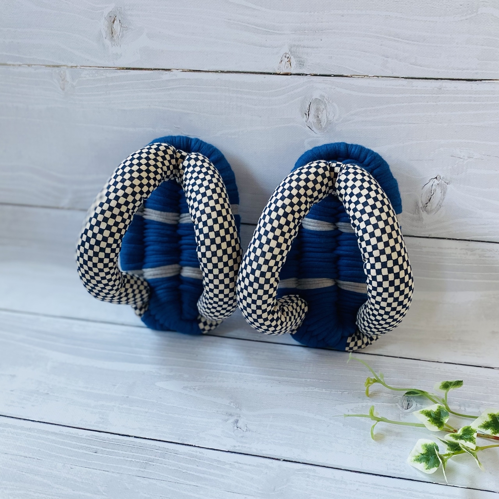 足半布ぞうり　　専用ページ！ 男性用】足半🟦⬛️ぞうり - OCHIKA の布ぞうり | minne byGMO