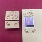 切手の装飾　鳥　スタンプセット