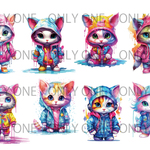 NEON CAT  ステッカーセット