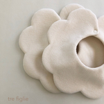 花びらスタイ コットンワッフル
