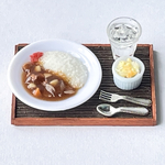 ミニチュアフード　カレーライスセット