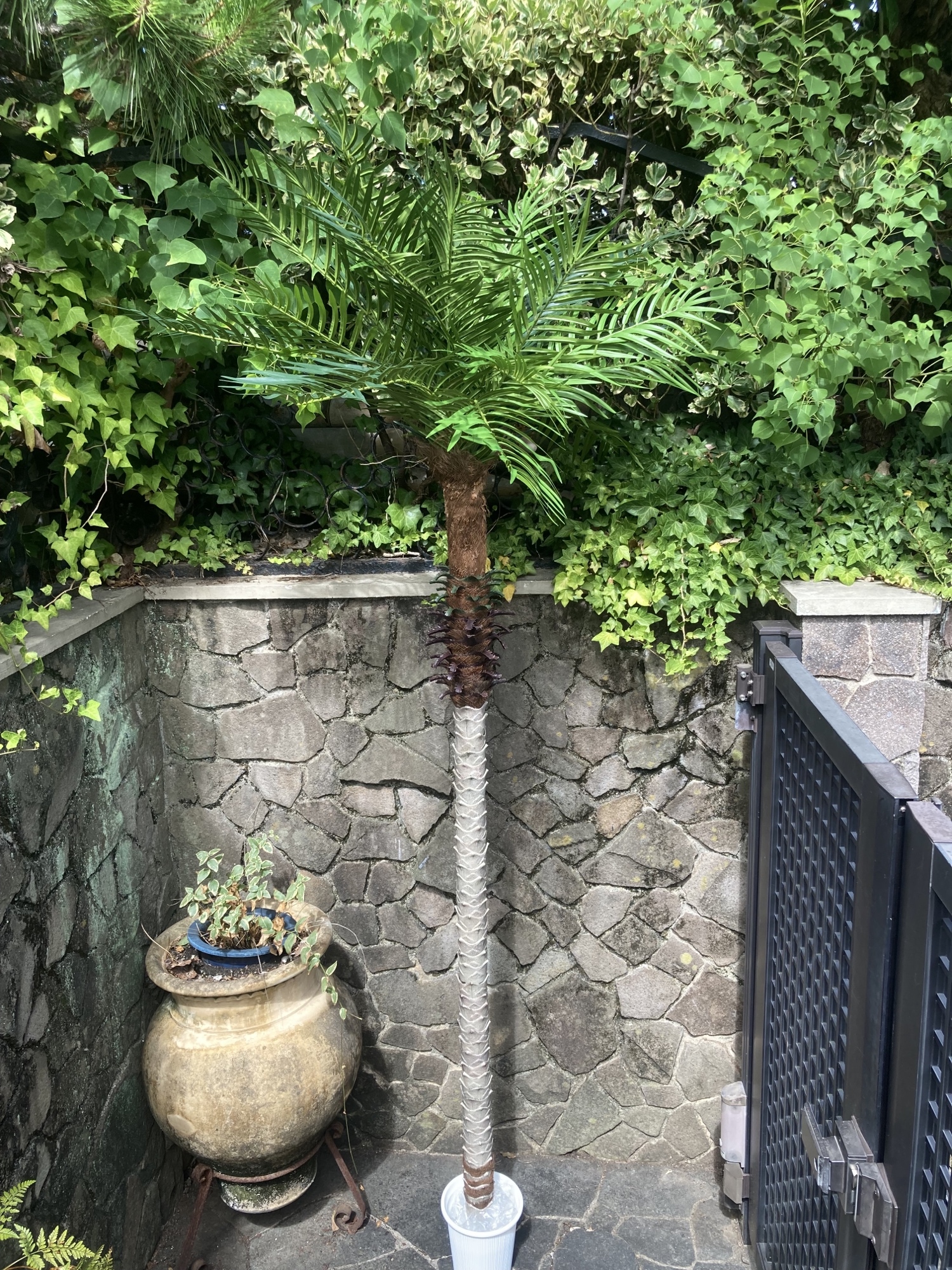 光触媒人工観葉植物ウォールグリーンフェイクグリーン寄せ植えラベンダー