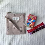 ＊小さなぺたんこ保温保冷ポーチ　くすみピンク