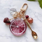 WINE🍷COLOR スライスオレンジキーホルダー