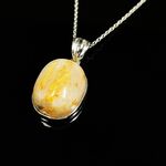 【限定セール/3980円!!】現品一点物 ゴールド タイチンルチル クォーツ ペンダント ＳＰＴ１８ 金針水晶 シルバー925 アクセサリー 天然石 パワーストーン 人気 ネックレス ルチルクォーツ 