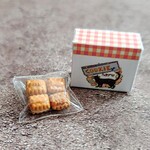 ミニチュア シンプルお魚クッキーミルククリームサンドBOXつき 