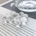 クリア しずく チャーム 15mm 【10個入】 ビーズ 雫 ドロップ 材料 手芸 おしゃれ かわいい ハンドメイド ハンドメイドパーツ アクセサリーパーツ パーツ 問屋 卸 a2192-4