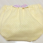 【再販3】天使の羽がとってもキュートなBabyブルマ(レモンドット)