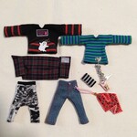 【SALE】お洋服詰め合わせ2g《ねんどろいどどーる/オビツろいど/標準/脚長》