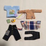 【SALE】お洋服詰め合わせ2p《ねんどろいどどーる/オビツろいど/標準/脚長》