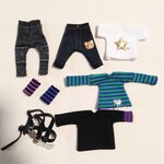 【SALE】お洋服詰め合わせ2t《ねんどろいどどーる/オビツろいど/標準/脚長》