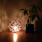 《送料無料》ミニ ランプシェード 間接照明 LEDキャンドル キャンドルホルダー テーブルランプシェード  アジアン風 