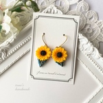 ◻︎太陽の花◻︎ひまわり🌻ピアス（イヤリング）