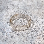 ガラスリング シャンパン