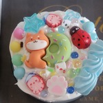 ホイップデコの賑やかピルケース　(柴わんこドーナツ)