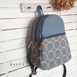 ［m様オーダー品］＊tambourineミニリュック＊bluegray・ミナペルホネン