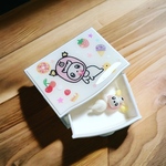 ふわちゃんお粘土入り3段ボックス