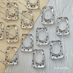 import  水玉 チャーム 4ヶ