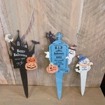 小さめミニ３本セット！ハロウィンミニアイアンピック♡ガーデンピック！植物と同梱の場合、送料無料♡多肉植物などにも