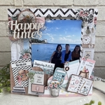Happy time〜スクラップブッキング6インチレイアウト〜ケース付き