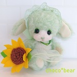 ★K様専用ページ　choco*bear 　8月誕生石ロップイヤー　   