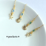 【再販】人魚姫のマーメイドアシメントリーピアス/イヤリング