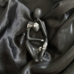 object【 350 】ﾌﾞﾗｯｸ銀箔