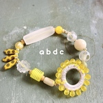 YELLOW POP 3カラフルブレスレット