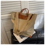 Ｂ103旅行 遠足最適 高級キャンバス帆布 メンズ ショルダーバッグ　トートバッグ2ways