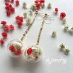 glass dome  flower 004  ｟scarlet cherry｠