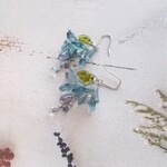 【早割10%OFF】竜胆（りんどう）のピアス（イヤリング）