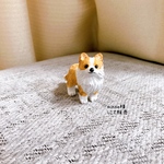 チワワ　ミニチュア　犬　フィギュア　置物　粘土　オブジェ