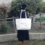 Mellow LLサイズ ロゴトートバッグ