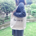 Have a nice day ロングLサイズ ロゴトートバッグ