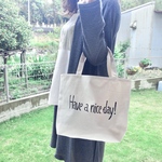 Have a nice day トートバッグ Mサイズ 受注製作