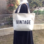 VINTAGE トートバッグ Mサイズ 受注製作
