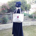 Jam Mサイズ ロゴトートバッグ