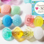 ★感謝企画★カラフルドロップのバレッタ【お任せランダムセット】