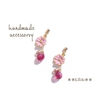 NEW!可愛い❤️新作のコスモス&ティアドロップピアス