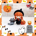 ★*☆Happy Halloween★*☆ 見習い魔女の女の子 ハンドメイド