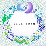 【専用ページ】もふもふうさぎ様　イラスト　イヤリング　ブローチ