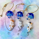 ぶら下がりにゃんこ 宇宙のイルカ🐬︎ ̖́-①