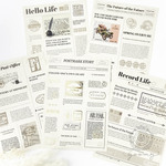 Art newspaper 5シート入りシール Post mark<S530>