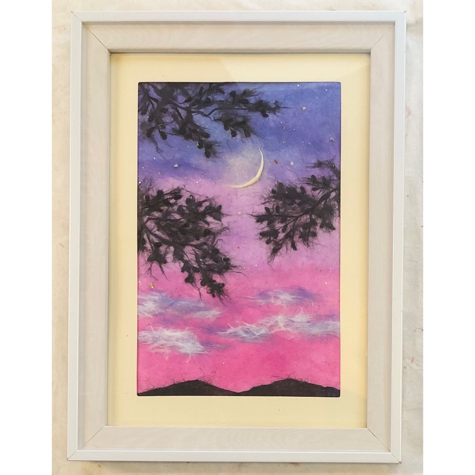 和紙ちぎり絵｠｟椿｠ハンドメイド