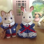 シルバニア子供男女ペア服セットno.6